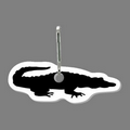 Zippy Clip - Alligator Silhouette Tag
